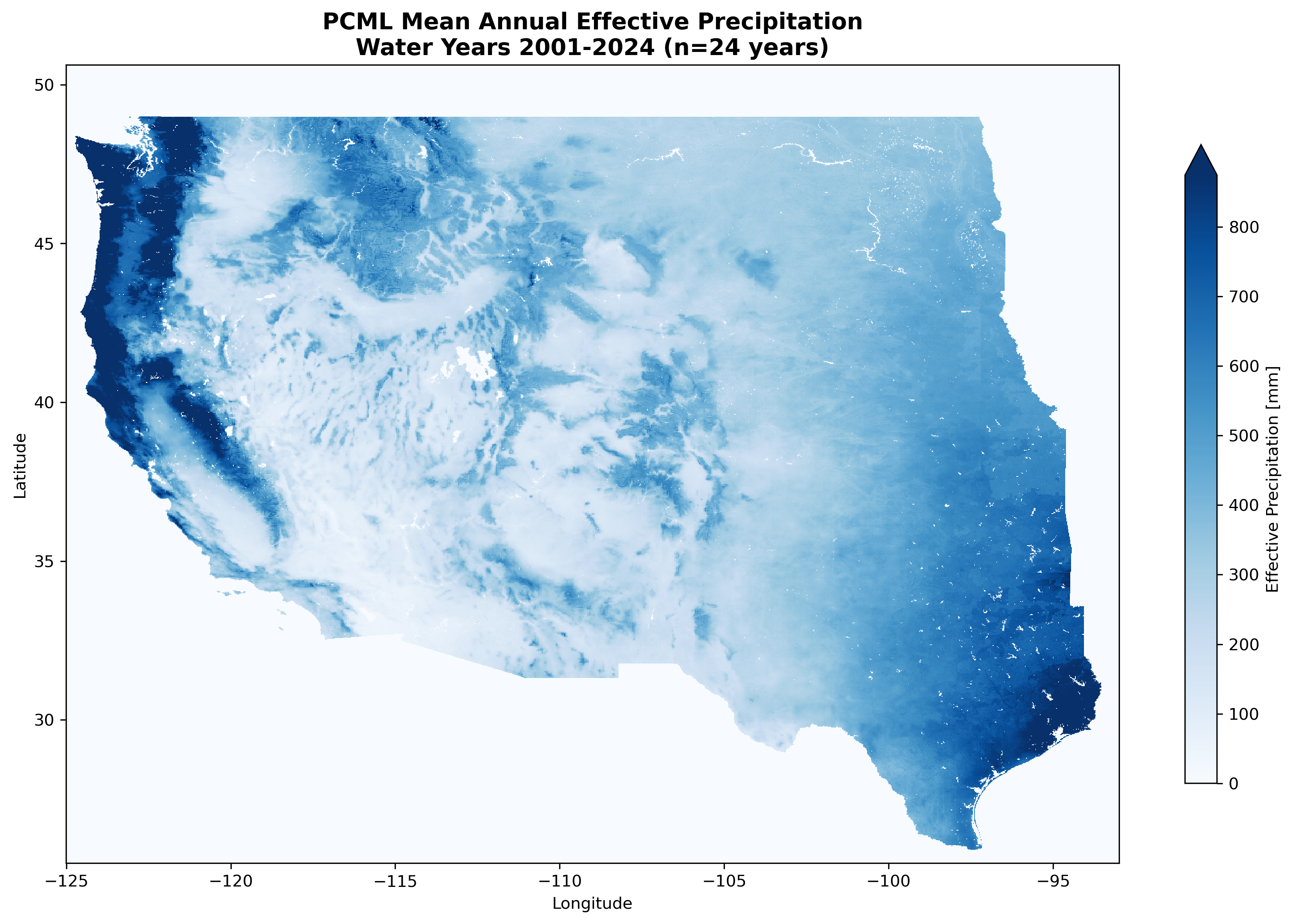 PCML Mean Annual Peff